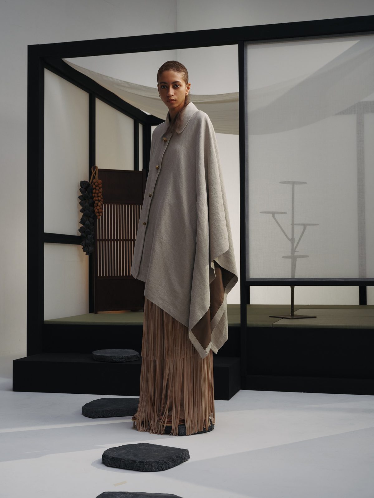 AYA DESIGN SS26 — Primitive Sniper Coat